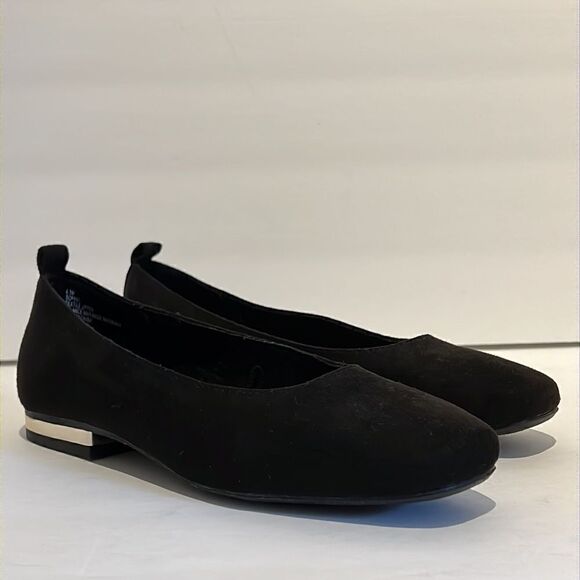 Seychelles Black Square Toe Flats Size 6.5 - Picture 4 of 13